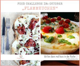 Food Challenge im Oktober: “Flammkuchen”