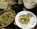 Cabbage-Pepper-Rice
