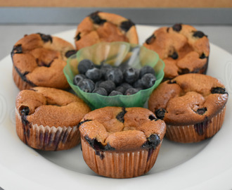 Healthy Blueberrie Muffins