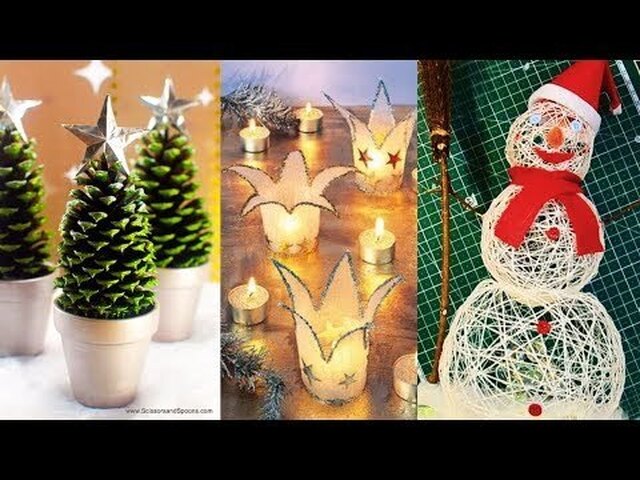 DIY Christmas Decor! 10 Easy Crafts Ideas at Christmas for Teenagers - NEW YEAR DECOR 2019