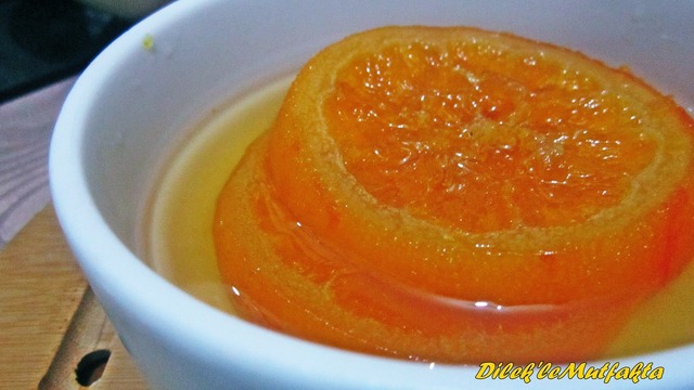 Portakal Reçeli ( dilimlenmiş ve kabuklu )