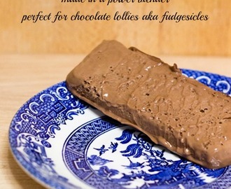 Rich, Dense & Dark Power Blender Chocolate Ice Cream | Perfect for Ice Lollies