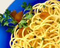 Spaghetti con cecina de huevos de mújol