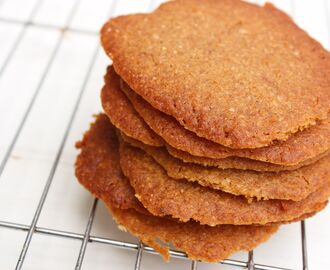 Ginger Biscuits (Gluten, Dairy, Egg, Grain & Refined Sugar-free)