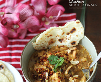 Dabbling in Indian food with my first Chicken Shahi Korma Recipe