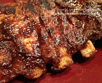 Sweet and Spicy Double Cooked Ribs