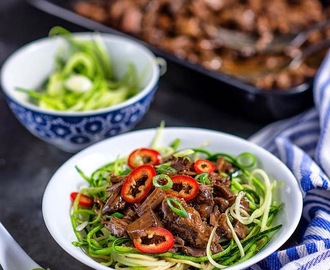 Slow cooker Chinese Pulled Beef