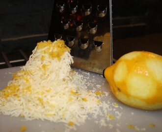 Krämig citron o parmesan risotto