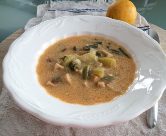 Kalóriaszegény palóc leves (vegán).