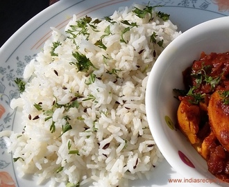 Jeera Rice – How to make Jeera Rice in restaurant style.