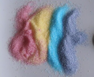 comment faire le sucre coloré,recette facile!