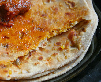 Paneer Stuffed Paratha | Pickled Paneer Paratha Recipe | Easy Lunch/ Dinner Indian Recipe