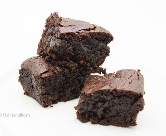 Vegan and Gluten-free Chocolate Brownies