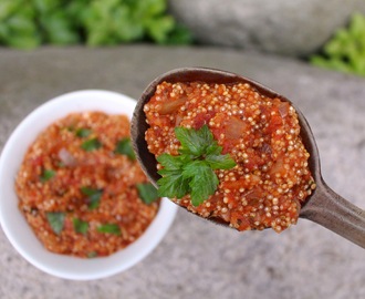Tomaattikvinoa - maukas lisuke jossa on puhtia