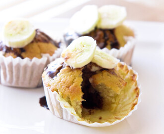 Recept: Chocolade banaan cupcakes