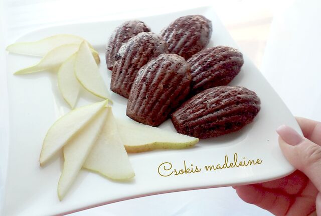 Csokis madeleine - paleo