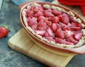 Liszt mentes epres rebarbarás pite- strawberry and rhubarb pie without flour