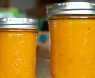 Honey-Sweetened Apricot Thyme Jam