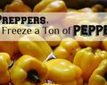 2 Sweet Ways to Preserve Sweet Peppers