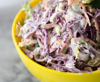 Coleslaw – salada de repolho e maionese