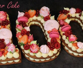 Recette de Number Cake ou Gâteau Chiffre : Mon gâteau des 100 000 abonnés !