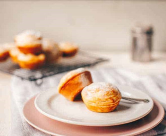 Sweet pancake muffin bites
