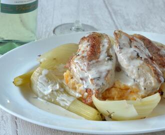 Chicken & Fennel in a Creamy White Wine Sauce