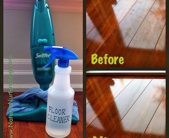 The Best All Natural Homemade Floor Cleaner