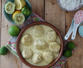 Boulettes de poisson coco combava et leur sauce aux deux citrons pour culino version
