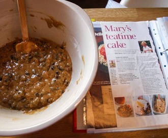 Mary's Tea Time Cake for Recipe Clippings