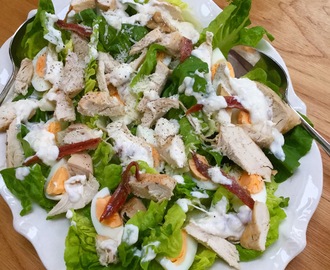Skinny Chicken Caesar Salad