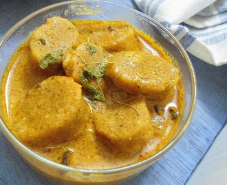 Gatte Ki Sabji | Indian Style Sabji Recipe for Roti / Naan ( No Onion No Garlic )
