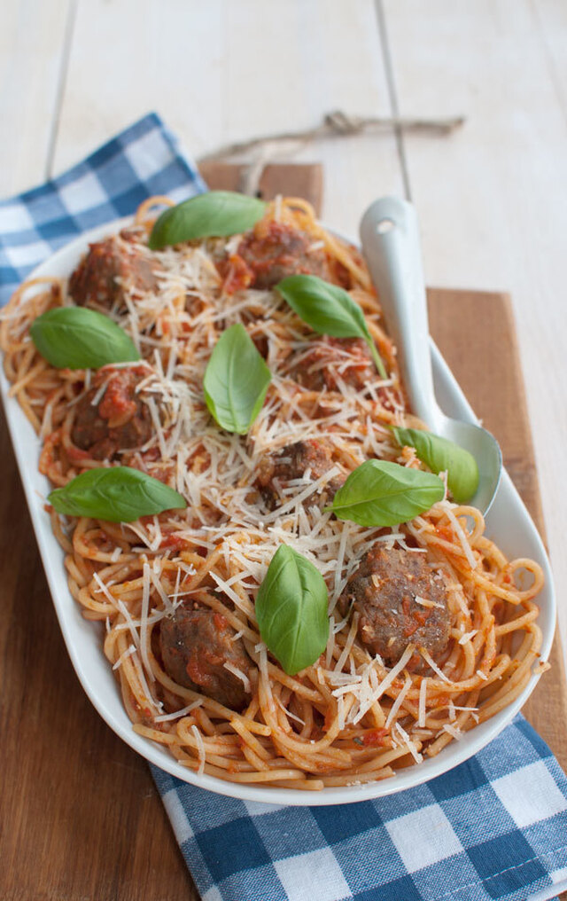 Recept: Spaghetti met Italiaanse gehaktballetjes