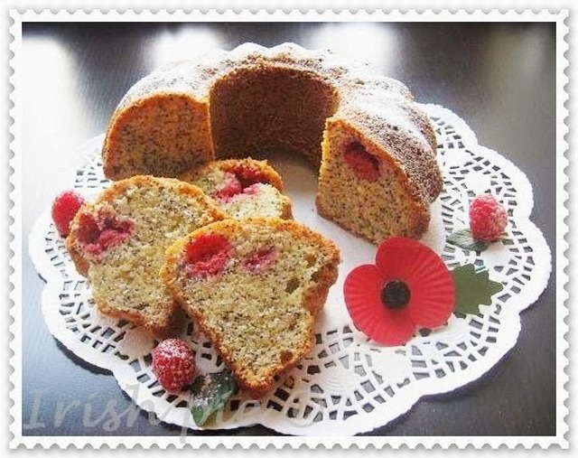 Poppy Seeds Cake on Remembrance Day