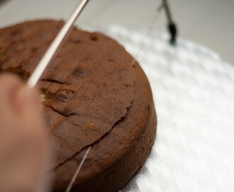 Cómo decorar un pastel para principiantes – Parte I – receta de bizcocho