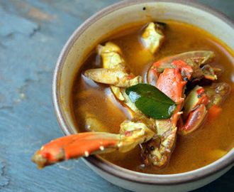 Chettinadu Nandu Rasam / Spicy Crab Legs Soup