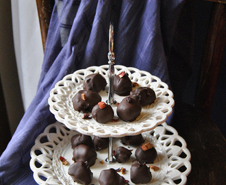 Chocolate Truffles with Tea