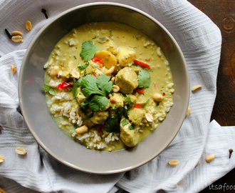 Het recept voor Thaise massaman curry