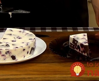 Jednoduchá torta „Mliečny sen“: Najlepší tvarohový krém s ovocím a jemným cestom!