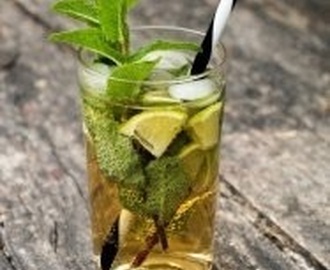 Cocktail menthe et citron vert
