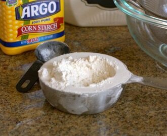 {Kitchen Tip} Cake Flour Substitute Recipe