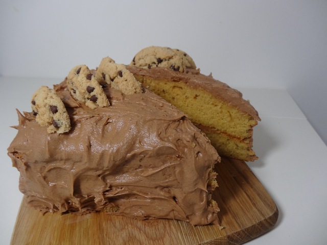 RECIPE: Gluten Free Chocolate Chip Cookie Sponge Cake
