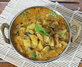 Potato Kurma (Aloo Kurma) Recipe | Side dish for Biryani, Chapathi