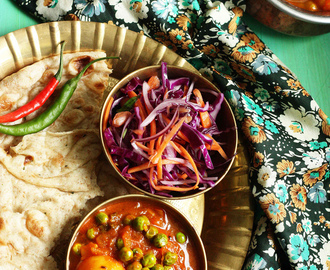 Aloo Matar Recipe | Simple Vegan Potato and Peas Curry