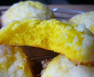 Biscuits craquelés au citron et noix de coco