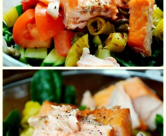 Coś lekkiego: Sałatka z wędzonym łososiem | Something light: salad with smoked salmon