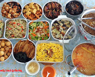 [With Recipes] 2014 Chinese New Year Lunch Gathering With Relatives