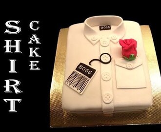 How To Make A T-SHIRT out of CAKE! | Fathers day cake designs | Cake designs for men