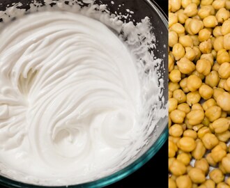 Make Whipped Cream from Chickpeas - Only 2 Ingredients | Aquafaba - Eggless Recipes Series