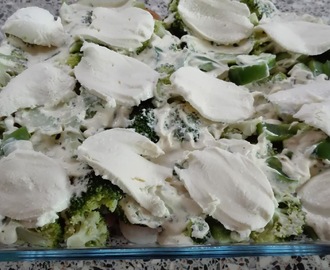 Broccoli met garnalen uit de oven